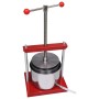 Prensa de vino y fruta acero inoxidable 6 L de , Producción de vino - Ref: Foro24-146897, Precio: 100,32 €, Descuento: %