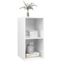 Mueble TV pared madera contrachapada blanco brillo 37x37x72 cm by , TV Furniture - Ref: Foro24-805477, Price: 42,42 €, Discou...