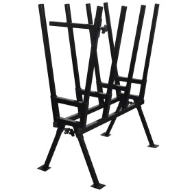 Caballete de sierra para carpintería recubrimiento en polvo negro by , Sawing trestles - Ref: Foro24-141334, Price: 80,24 €, ...
