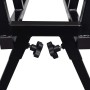 Caballete de sierra para carpintería recubrimiento en polvo negro by , Sawing trestles - Ref: Foro24-141334, Price: 80,24 €, ...