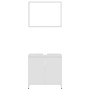Conjunto de muebles de baño madera contrachapada blanco | Foro24.es | Tu tienda online para hogar, jardín y más Foro24.es
