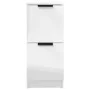 Sideboards 2 Stück Sperrholz weiß glänzend 30x30x70 cm von vidaXL, Sideboards - Ref: Foro24-811182, Preis: 94,66 €, Rabatt: %