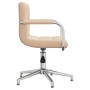 Silla de comedor giratoria tela color crema | Foro24.es | Tu tienda online para hogar, jardín y más Foro24.es