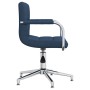 Silla de comedor giratoria tela azul by , dining chairs - Ref: Foro24-3088066, Price: 86,78 €, Discount: %