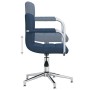 Silla de comedor giratoria tela azul by , dining chairs - Ref: Foro24-3088066, Price: 86,78 €, Discount: %