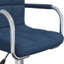 Silla de comedor giratoria tela azul by , dining chairs - Ref: Foro24-3088066, Price: 86,78 €, Discount: %