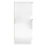 Display cabinets 2 units plywood white gloss 30x30x70 cm by vidaXL, Sideboards - Ref: Foro24-811182, Price: 94,66 €, Discount: %