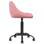 Silla de oficina de terciopelo rosa by , Office chairs - Ref: Foro24-3088851, Price: 92,77 €, Discount: %