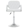 Sillas de comedor giratorias 4 unidades cuero sintético blanco | Foro24.es | Tu tienda online para hogar, jardín y más Foro24.es