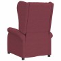 Sillón orejero reclinable eléctrico de tela rojo tinto | Foro24.es | Tu tienda online para hogar, jardín y más Foro24.es