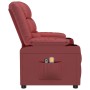 Sillón de masaje eléctrico cuero sintético rojo tinto | Foro24.es | Tu tienda online para hogar, jardín y más Foro24.es
