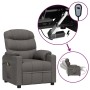 Sillón de masaje eléctrico tela gris oscuro | Foro24.es | Tu tienda online para hogar, jardín y más Foro24.es