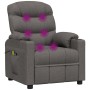 Sillón de masaje eléctrico tela gris oscuro | Foro24.es | Tu tienda online para hogar, jardín y más Foro24.es