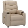 Sillón de masaje eléctrico cuero sintético color capuchino | Foro24.es | Tu tienda online para hogar, jardín y más Foro24.es