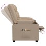 Sillón de masaje eléctrico cuero sintético color capuchino | Foro24.es | Tu tienda online para hogar, jardín y más Foro24.es