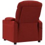 Sillón de masaje eléctrico tela rojo tinto | Foro24.es | Tu tienda online para hogar, jardín y más Foro24.es
