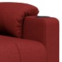 Sillón de masaje eléctrico tela rojo tinto | Foro24.es | Tu tienda online para hogar, jardín y más Foro24.es