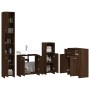 Set de muebles baño 4 pzas madera contrachapada roble marrón von , Badezimmermöbel - Ref: Foro24-3154411, Preis: 210,48 €, Ra...