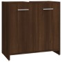 Set de muebles baño 4 pzas madera contrachapada roble marrón von , Badezimmermöbel - Ref: Foro24-3154411, Preis: 210,48 €, Ra...