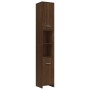 Set de muebles baño 4 pzas madera contrachapada roble marrón von , Badezimmermöbel - Ref: Foro24-3154411, Preis: 210,48 €, Ra...