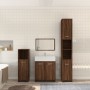 Set de muebles baño 4 pzas madera contrachapada roble marrón by , Bathroom furniture - Ref: Foro24-3154405, Price: 172,84 €, ...