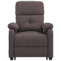 Sillón reclinable eléctrico tela marrón oscuro by , Armchairs - Ref: Foro24-3073807, Price: 243,23 €, Discount: %