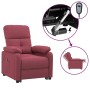 Sillón reclinable eléctrico tela rojo tinto | Foro24.es | Tu tienda online para hogar, jardín y más Foro24.es