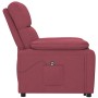 Sillón reclinable eléctrico tela rojo tinto | Foro24.es | Tu tienda online para hogar, jardín y más Foro24.es
