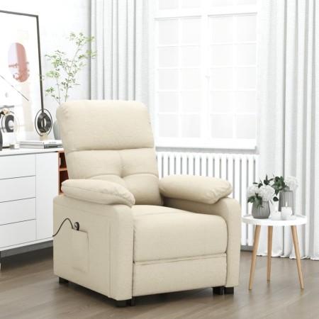 Sillón reclinable eléctrico de tela crema von , Sessel - Ref: Foro24-3073811, Preis: 236,08 €, Rabatt: %