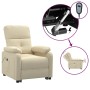 Sillón reclinable eléctrico de tela crema von , Sessel - Ref: Foro24-3073811, Preis: 236,08 €, Rabatt: %