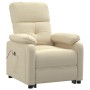 Sillón reclinable eléctrico de tela crema von , Sessel - Ref: Foro24-3073811, Preis: 236,08 €, Rabatt: %