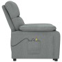 Sillón de masaje eléctrico tela gris oscuro | Foro24.es | Tu tienda online para hogar, jardín y más Foro24.es
