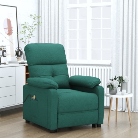 Sillón de masaje eléctrico tela verde oscuro von , Elektrische Massagesessel - Ref: Foro24-3073818, Preis: 248,36 €, Rabatt: %