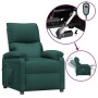 Sillón reclinable eléctrico tela verde oscuro | Foro24.es | Tu tienda online para hogar, jardín y más Foro24.es