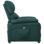 Sillón reclinable eléctrico tela verde oscuro | Foro24.es | Tu tienda online para hogar, jardín y más Foro24.es