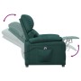 Sillón reclinable eléctrico tela verde oscuro | Foro24.es | Tu tienda online para hogar, jardín y más Foro24.es