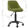 Silla de comedor de terciopelo verde claro | Foro24.es | Tu tienda online para hogar, jardín y más Foro24.es