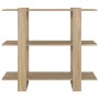 Shelving/space divider Sonoma oak color 100x30x87 cm by vidaXL, Bookcases and shelves - Ref: Foro24-811550, Price: 50,98 €, D...