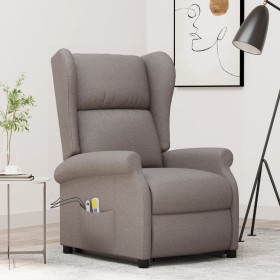 Sillón de masaje elevable tela gris taupé von , Elektrische Massagesessel - Ref: Foro24-289748, Preis: 358,27 €, Rabatt: %