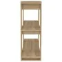Shelving/space divider Sonoma oak color 100x30x87 cm by vidaXL, Bookcases and shelves - Ref: Foro24-811550, Price: 50,36 €, D...