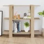 Shelving/space divider Sonoma oak color 100x30x87 cm by vidaXL, Bookcases and shelves - Ref: Foro24-811550, Price: 50,36 €, D...