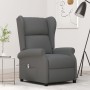 Sillón orejero reclinable eléctrico de tela gris oscuro | Foro24.es | Tu tienda online para hogar, jardín y más Foro24.es