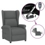 Sillón orejero reclinable eléctrico de tela gris oscuro | Foro24.es | Tu tienda online para hogar, jardín y más Foro24.es