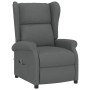 Sillón orejero reclinable eléctrico de tela gris oscuro | Foro24.es | Tu tienda online para hogar, jardín y más Foro24.es