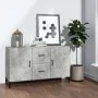 Concrete gray engineered wood sideboard 100x36x60 cm by vidaXL, Sideboards - Ref: Foro24-812523, Price: 83,72 €, Discount: %