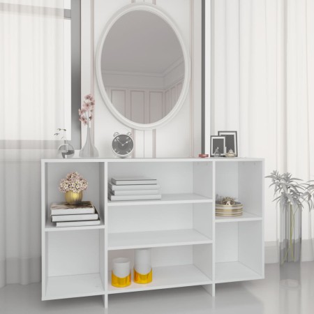 Aparador de madera contrachapada blanco 120x30x75 cm | Foro24.es | Tu tienda online para hogar, jardín y más Foro24.es