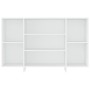 Aparador de madera contrachapada blanco 120x30x75 cm | Foro24.es | Tu tienda online para hogar, jardín y más Foro24.es