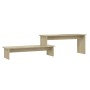 Mueble para TV madera contrachapada roble Sonoma 180x30x43 cm de , Muebles TV - Ref: Foro24-806268, Precio: 40,84 €, Descuent...