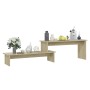 Mueble para TV madera contrachapada roble Sonoma 180x30x43 cm de , Muebles TV - Ref: Foro24-806268, Precio: 40,84 €, Descuent...