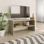 Mueble de TV madera contrachapada roble Sonoma 80x40x40cm | Foro24.es | Tu tienda online para hogar, jardín y más Foro24.es